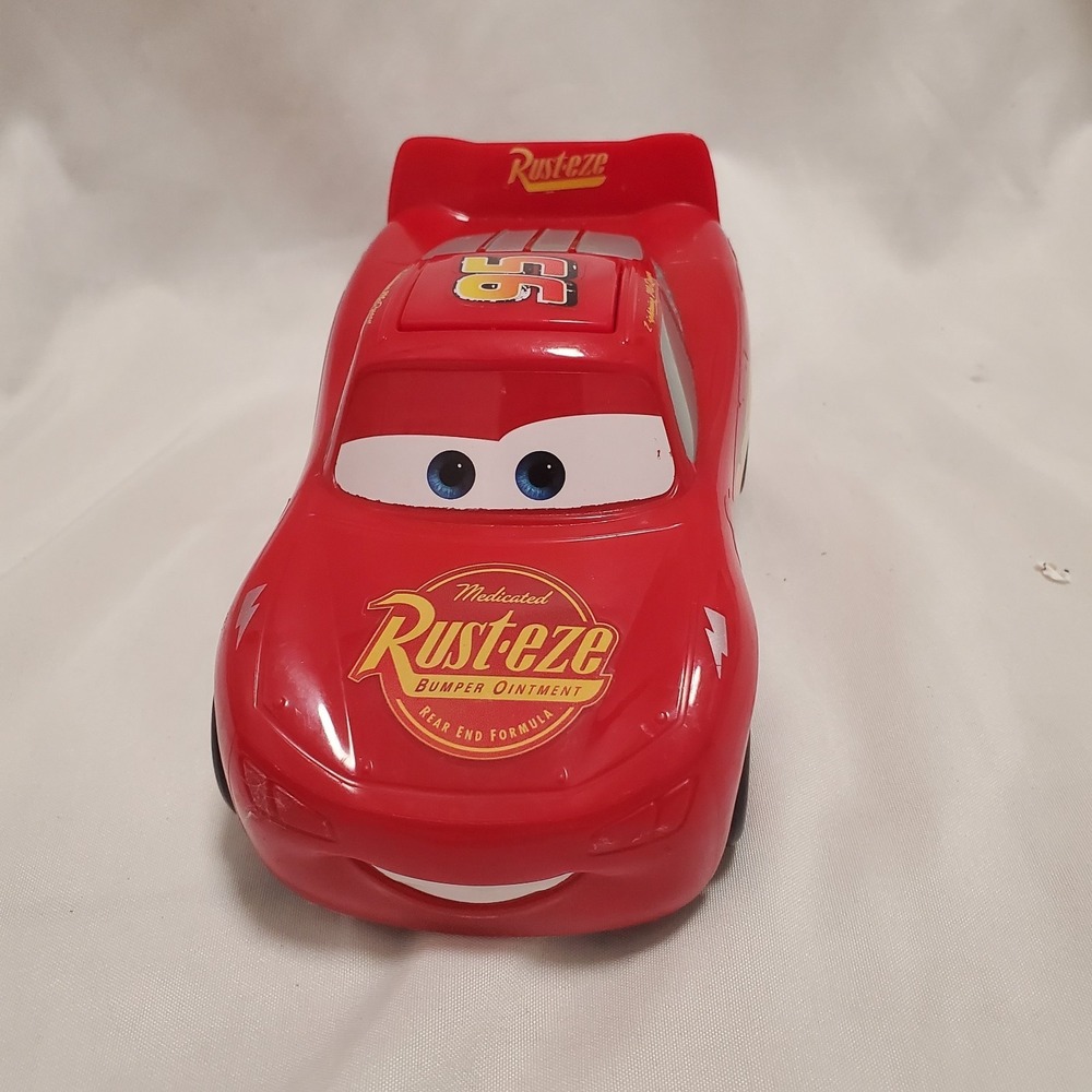 Disney Pixar Cars Track Talkers Lightning McQueen Talking Toy Vehicle Mattel
